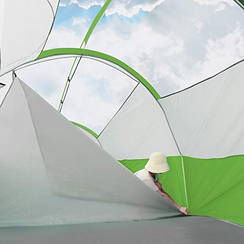 8 Person Weather Resistant Camping Tent with Carry Bag G826