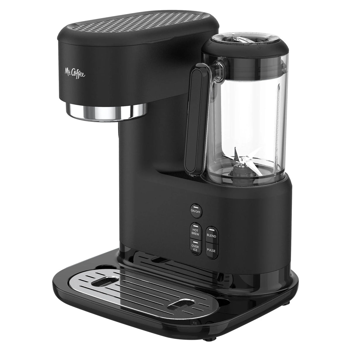 Single-Serve Iced and Hot Coffee Maker & Blender with 2 Tumblers P40220