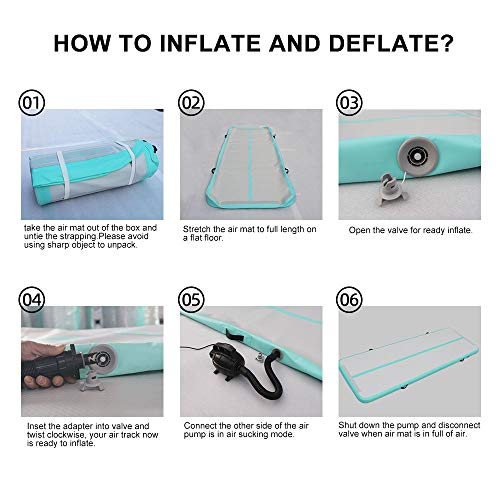 Inflatable Gymnastics Air Mat Tumble Track O518790