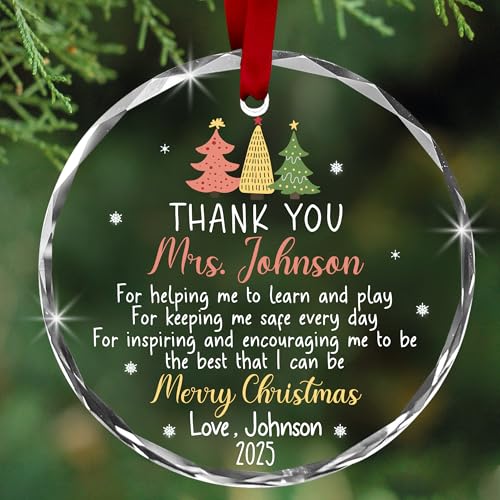 Wooden Family Christmas Ornament K426