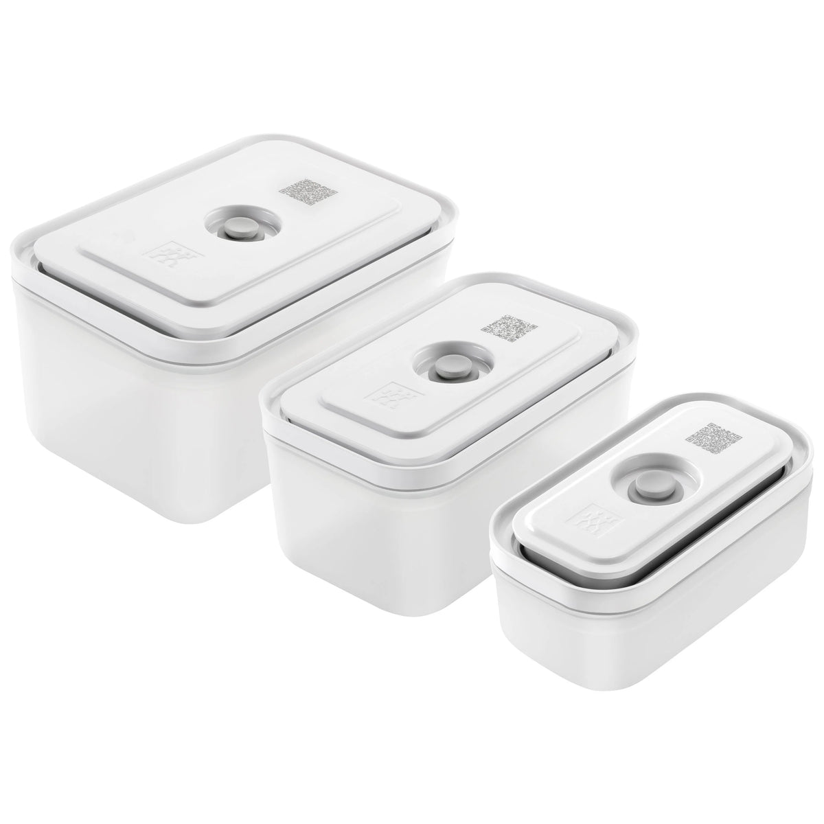 3pc Plastic Vacuum Container Set W438