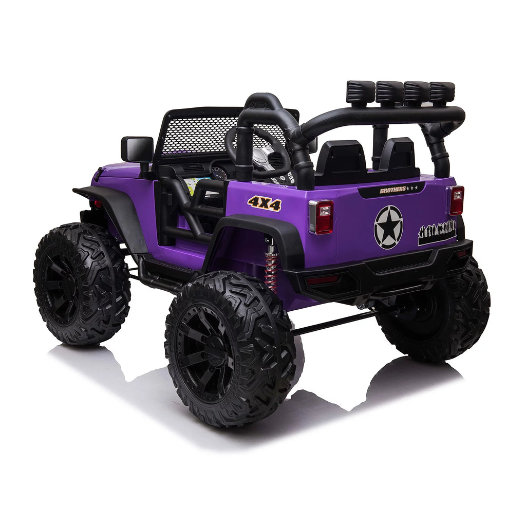 24 V Double Drive Kids Ride On Truck Car with Parent Remote Control M107754