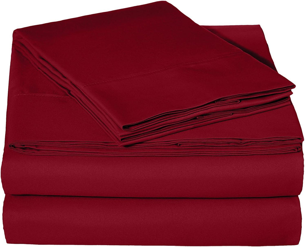 800 Thread Count Egyptian Cotton 4 Piece Twin Sheet Set White F118999