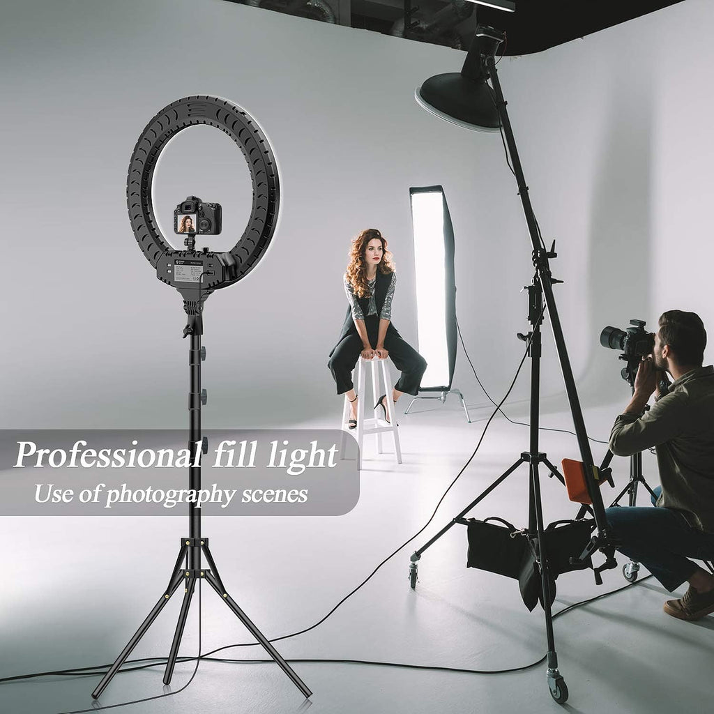 18 LED RGB Ring Light with Tripod J531132