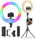 18 LED RGB Ring Light with Tripod J531132