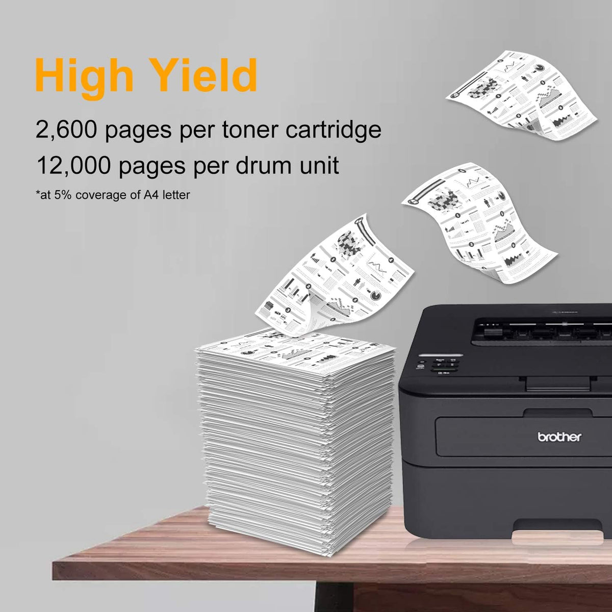 Compatible Drum Unit and Toner Cartridge Replacement Combo Pack B92745