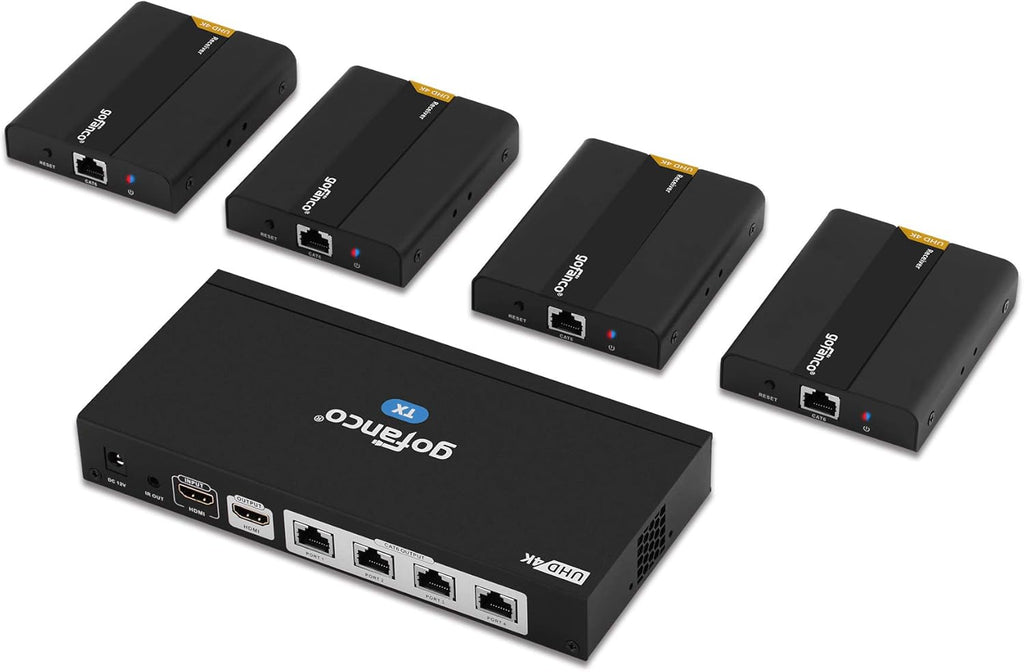 1x4 HDBaseT HDMI Extender Splitter 4K 60Hz S991062