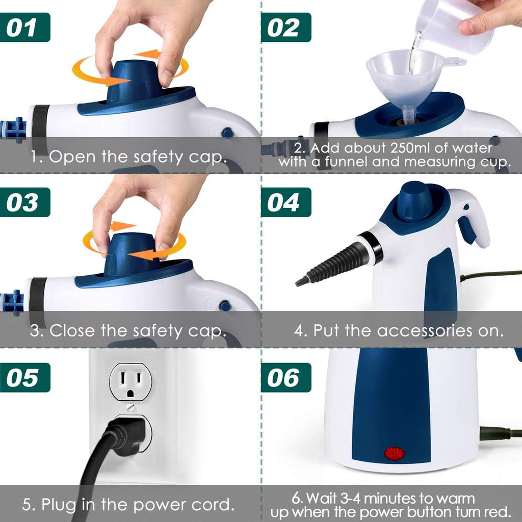 Handheld Steam Cleaner Pack of 2 K84500