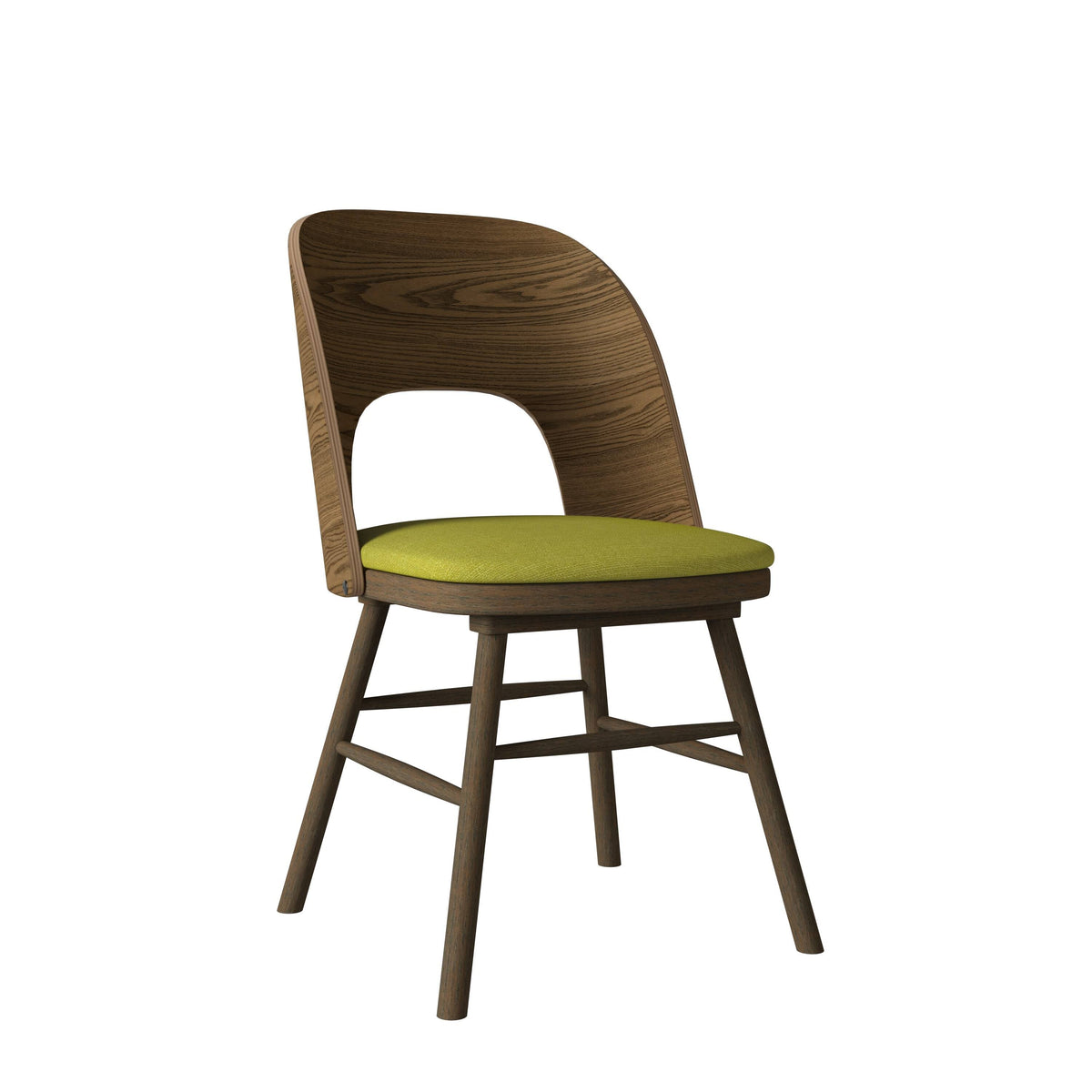 Kiwi Green Armless Side Chair Set of 2 V380