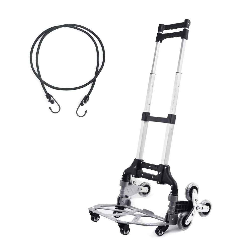 Aluminum Alloy 6 Crystal Wheels Stair Climbing Cart P981893