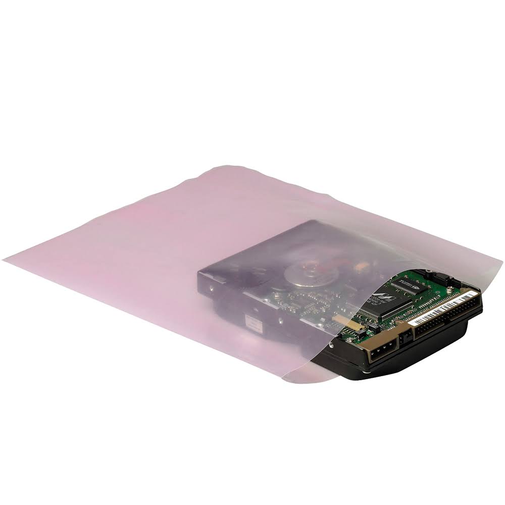 16x22 x 18x22 6 Mil Anti-Static Flat Poly Bags Case/250 D1772