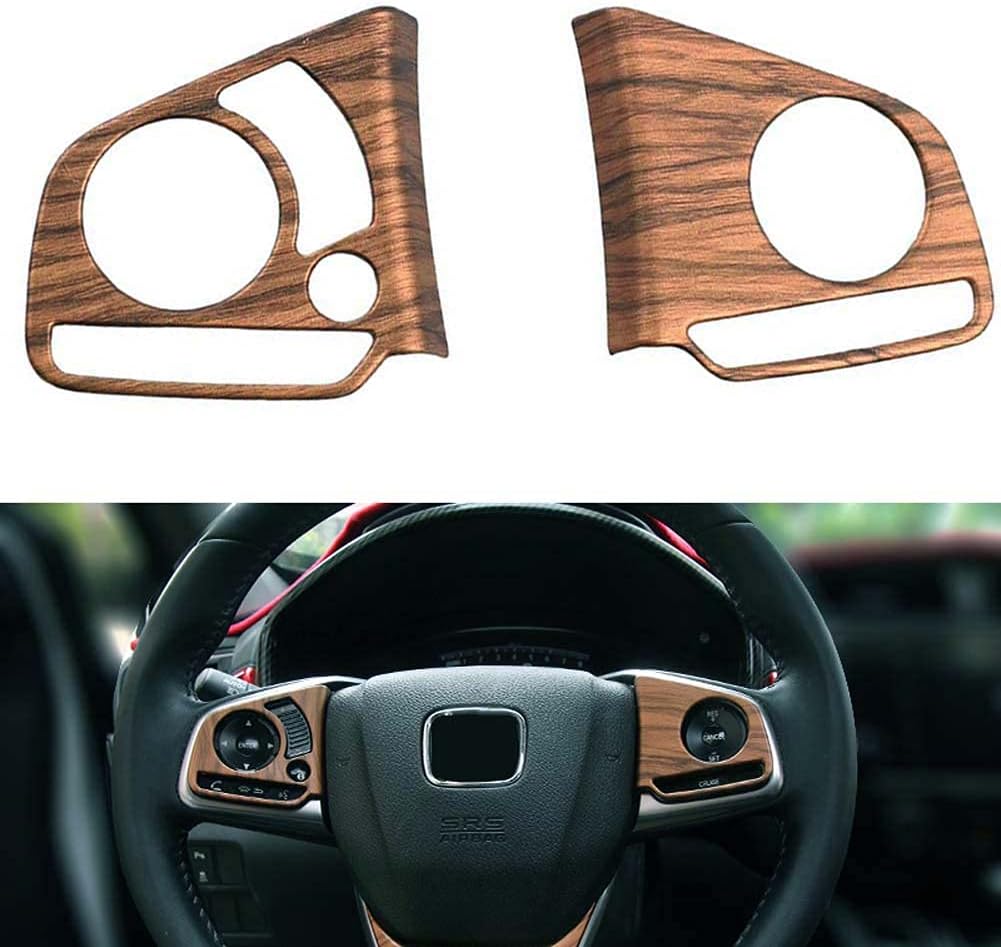 Peach Wood Grain Steering Wheel Cover Trims G62665