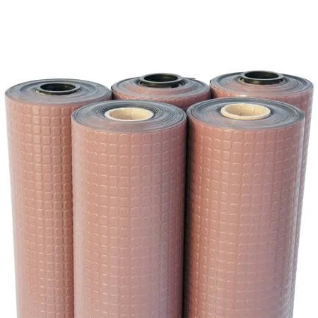 Brown 2mm Rubber Flooring Rolls Q666592