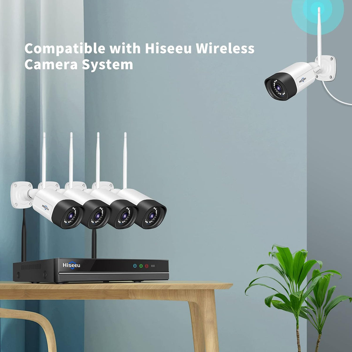 2K Outdoor Security Camera Bullet, 3MP IP66 Waterproof J5485