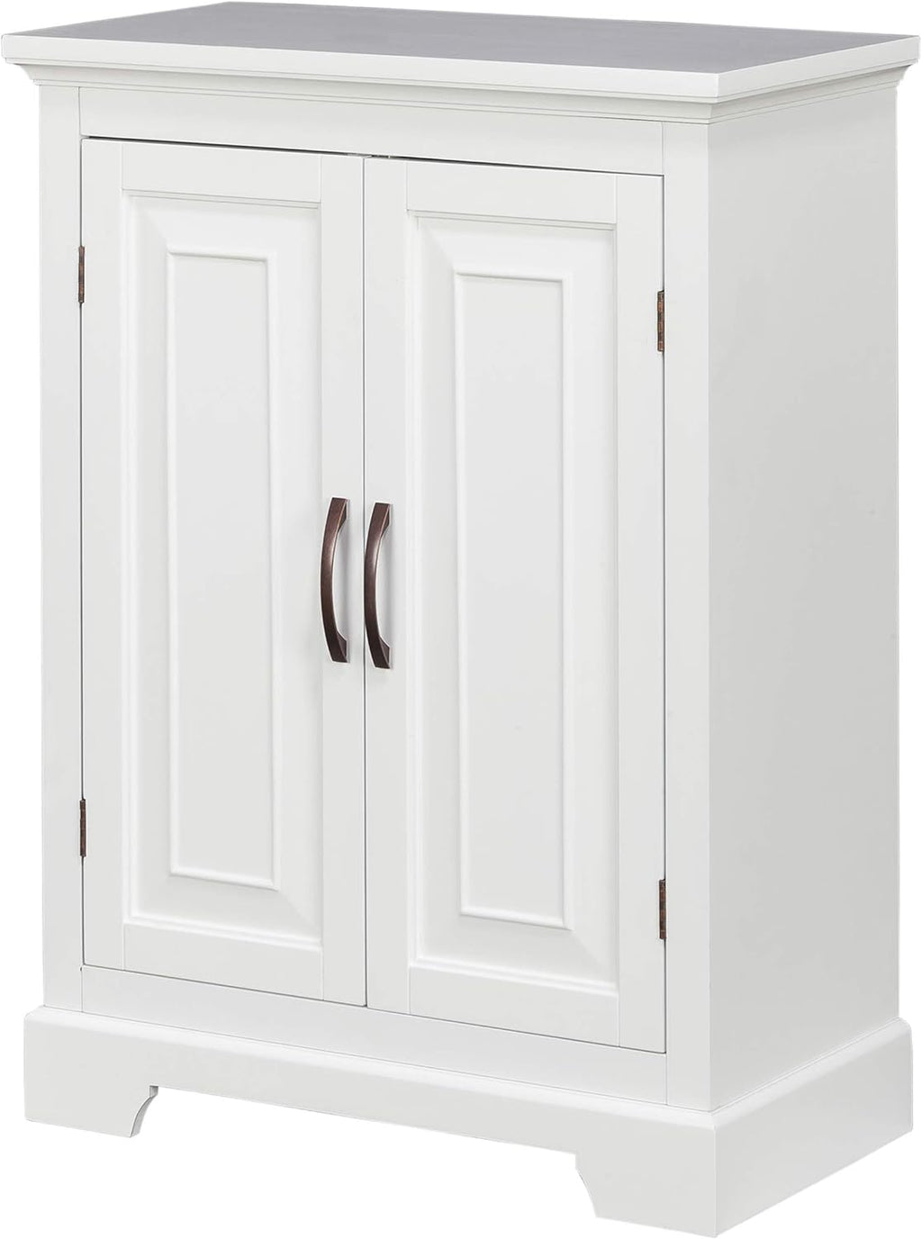 White 2 Door Freestanding Storage Cabinet U762