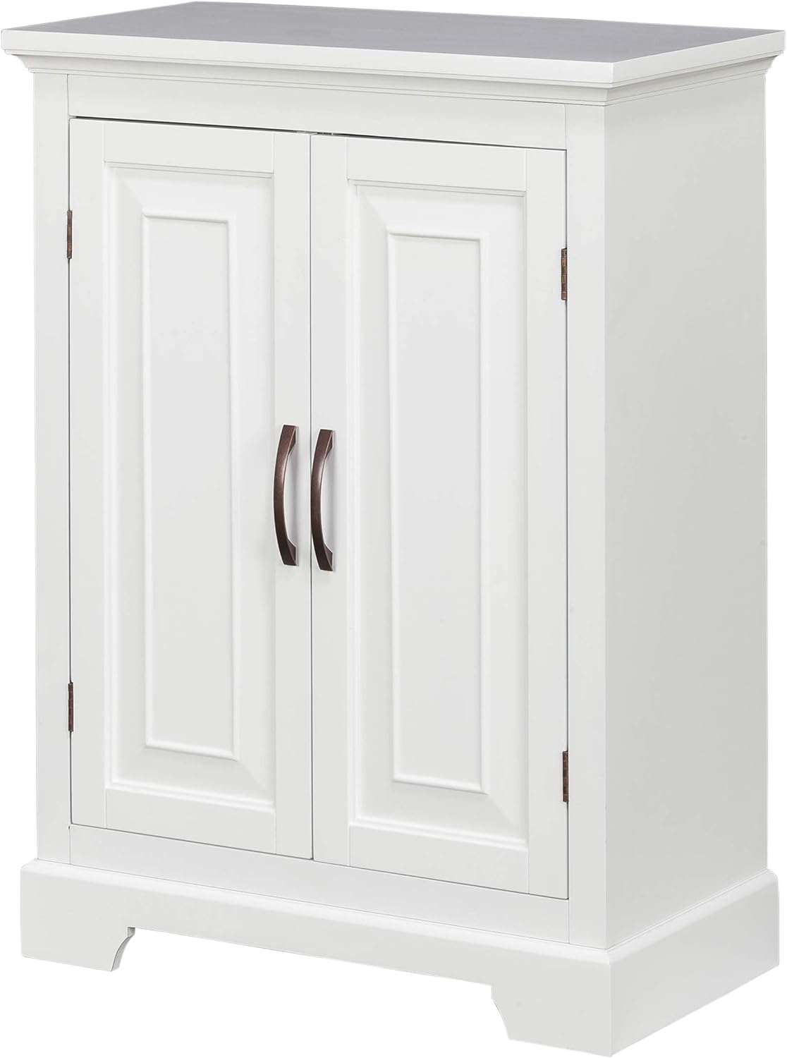 White 2 Door Freestanding Storage Cabinet U762