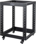 12U Open Frame Server Rack with Casters S3346