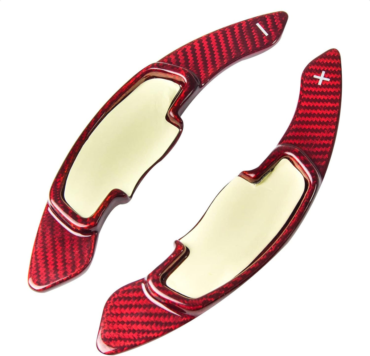 Red Carbon Fiber Steering Wheel Shift Paddle Extension Z274