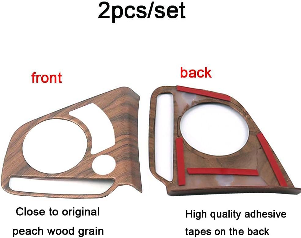 Peach Wood Grain Steering Wheel Cover Trims G62665