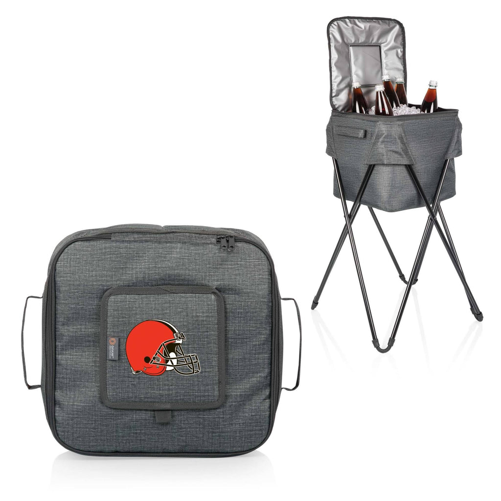 Camping Party Cooler with Stand - Gray B9420