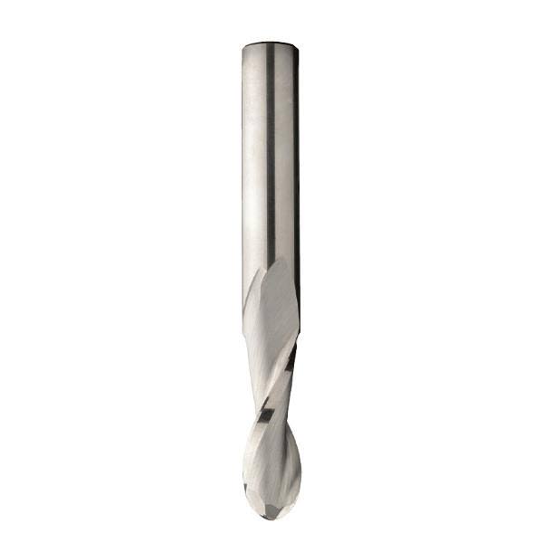Solid Carbide Upcut Ball Nose Spiral Bit 1/2-Inch Diameter 1/2-Inch Shank X627