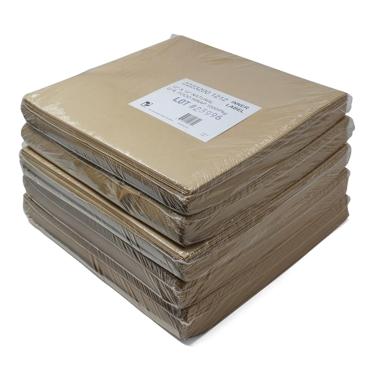 12 x 12 Black Checkers Grease-Resistant Food-Safe Deli Sandwich Wrap Paper Sheets/Basket Liners, Case of 5000 O295838