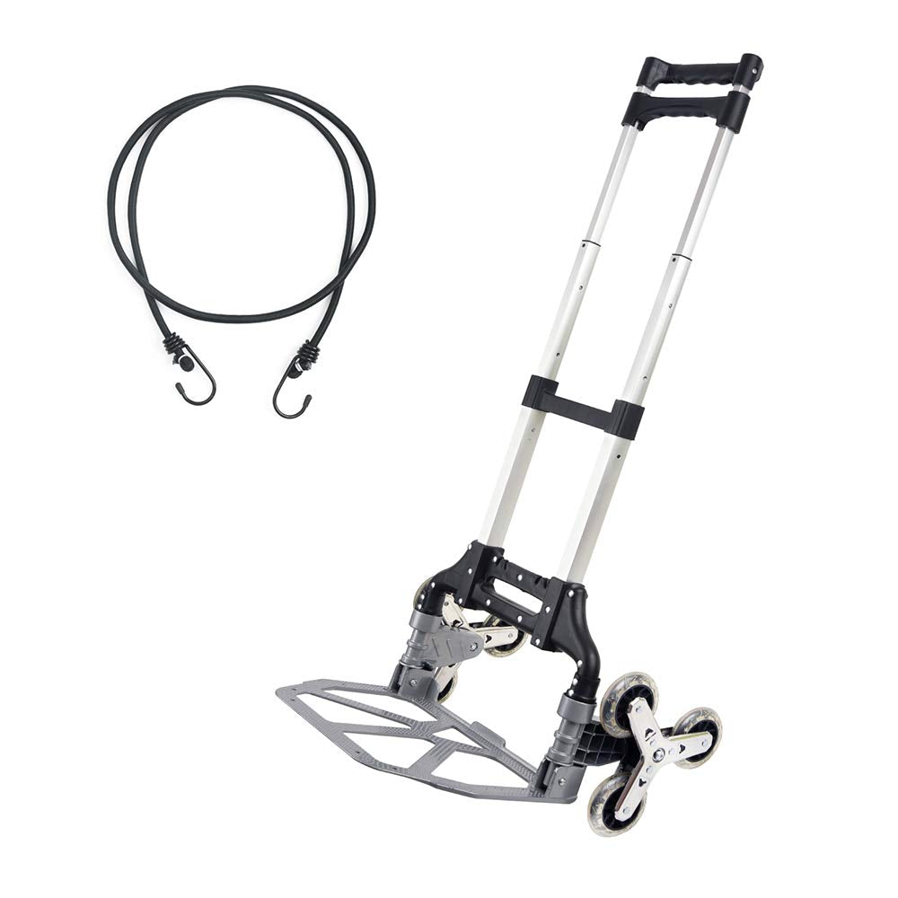 Aluminum Alloy 6 Crystal Wheels Stair Climbing Cart P981893