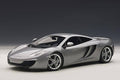 Silver 1:18 Diecast Model Car D4167
