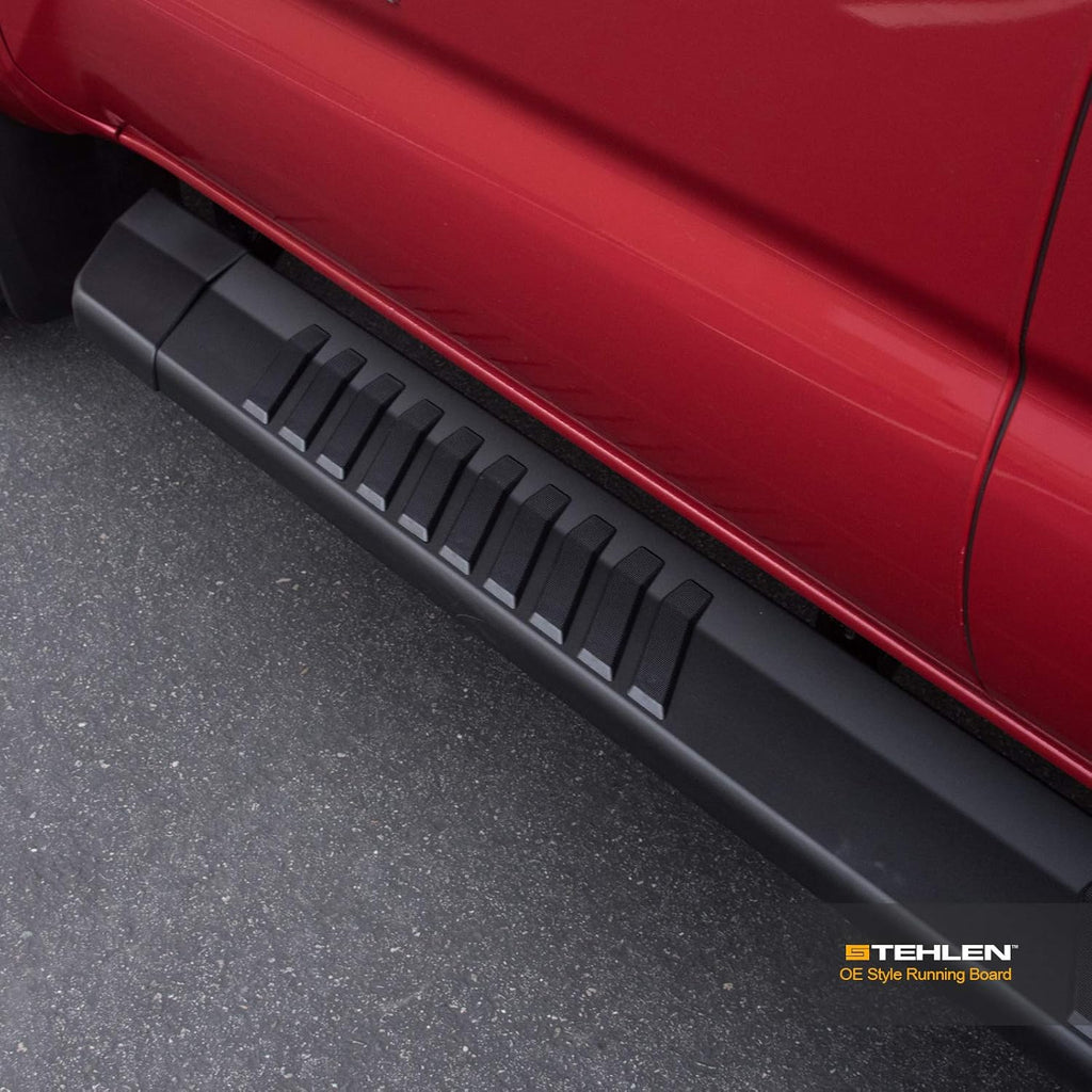 Aluminum Running Boards Matte Black U986