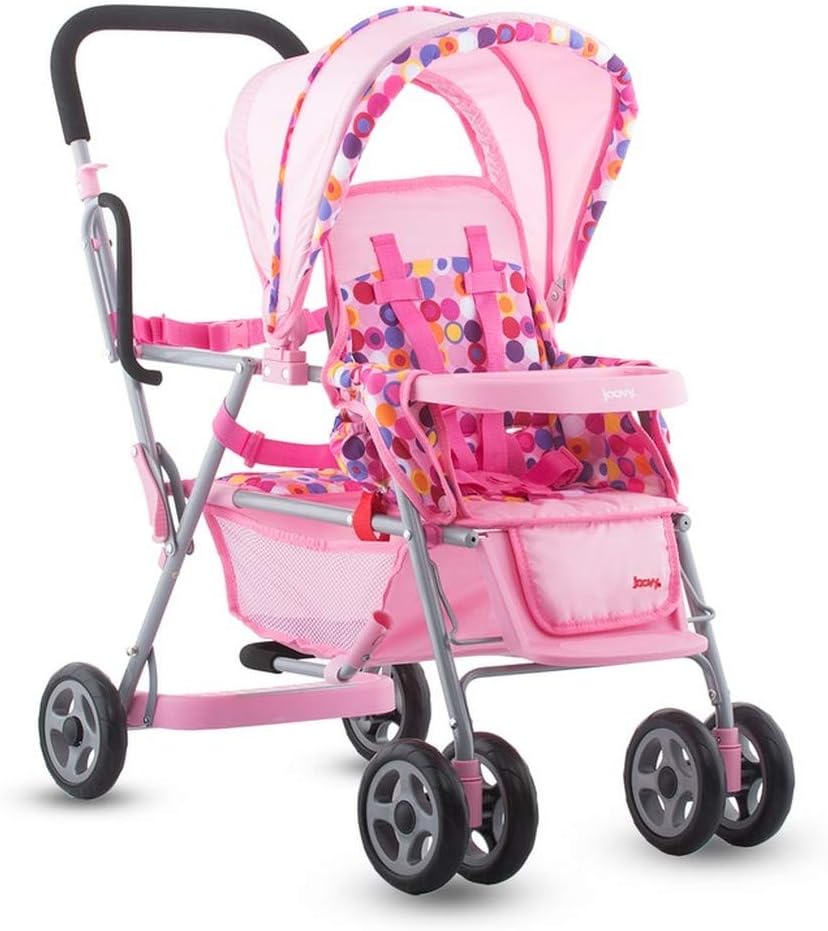 Pink Dot Doll Stroller I900