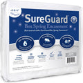 Queen Size Waterproof Zippered Six-Sided Box Spring Encasement F3402