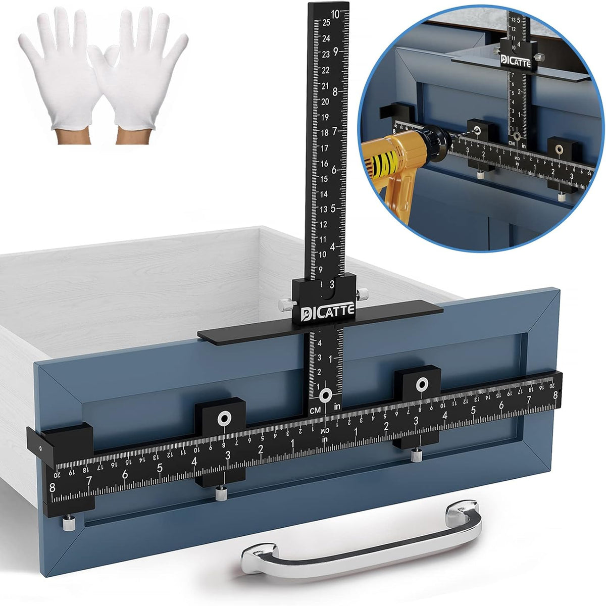 Thickened Aluminum Alloy Cabinet Hardware Jig P909