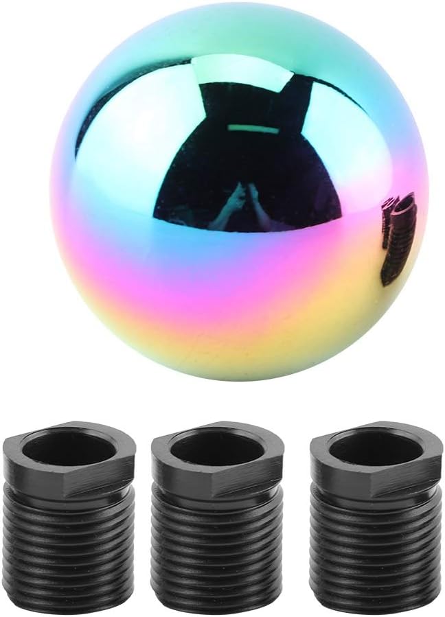 Universal Manual Gear Shift Knob Round Ball Shape Pack of 2 C654122