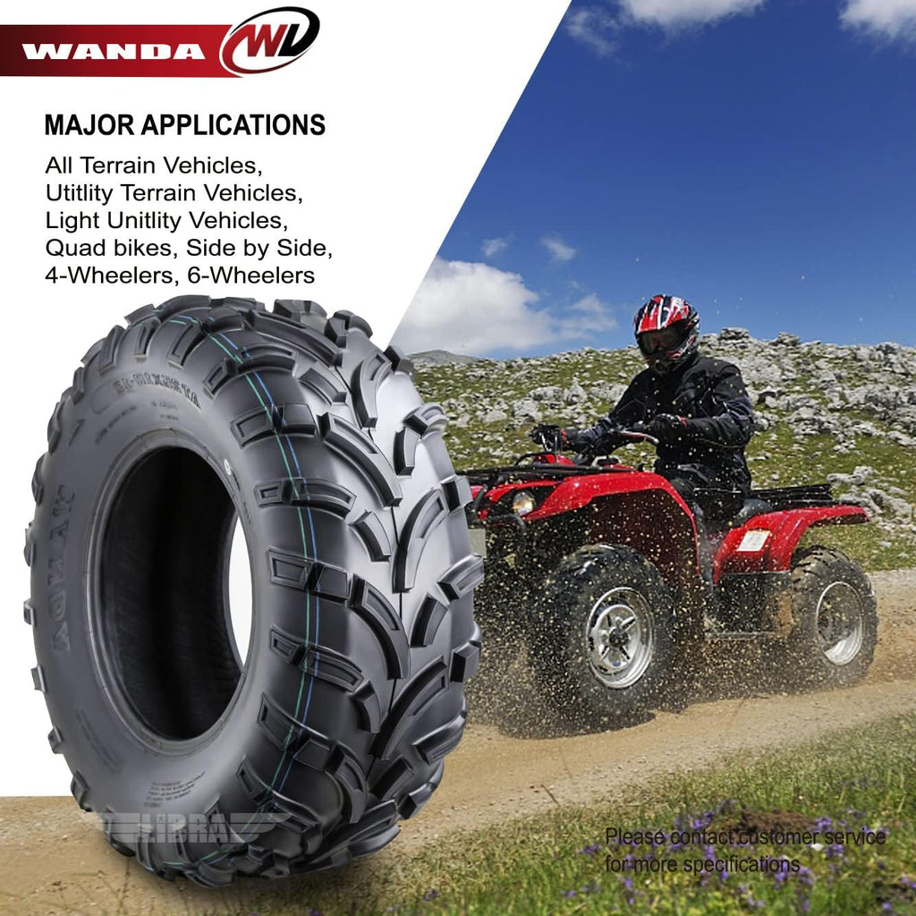 Set of 4 ATV UTV Tires 25x10-12 6PR G34487