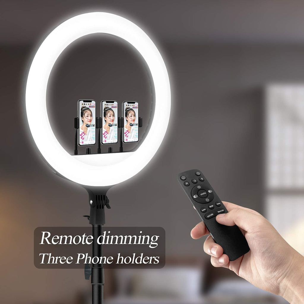 18 LED RGB Ring Light with Tripod J531132