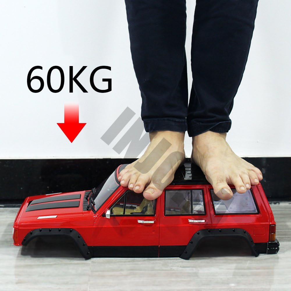 Hard Plastic 12.3 Inch Wheelbase Body Car Shell for 1/10 RC Crawler U7572