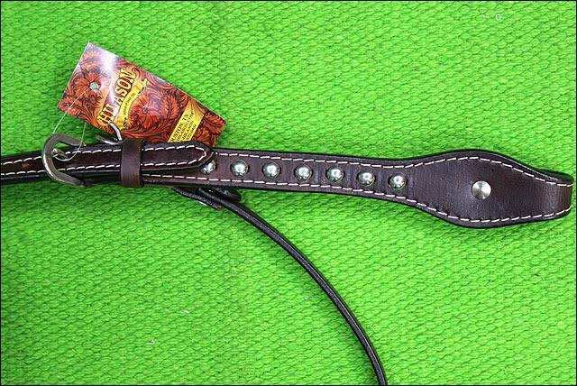 American Leather Turquoise Western Headstall Horse Bridle M958365