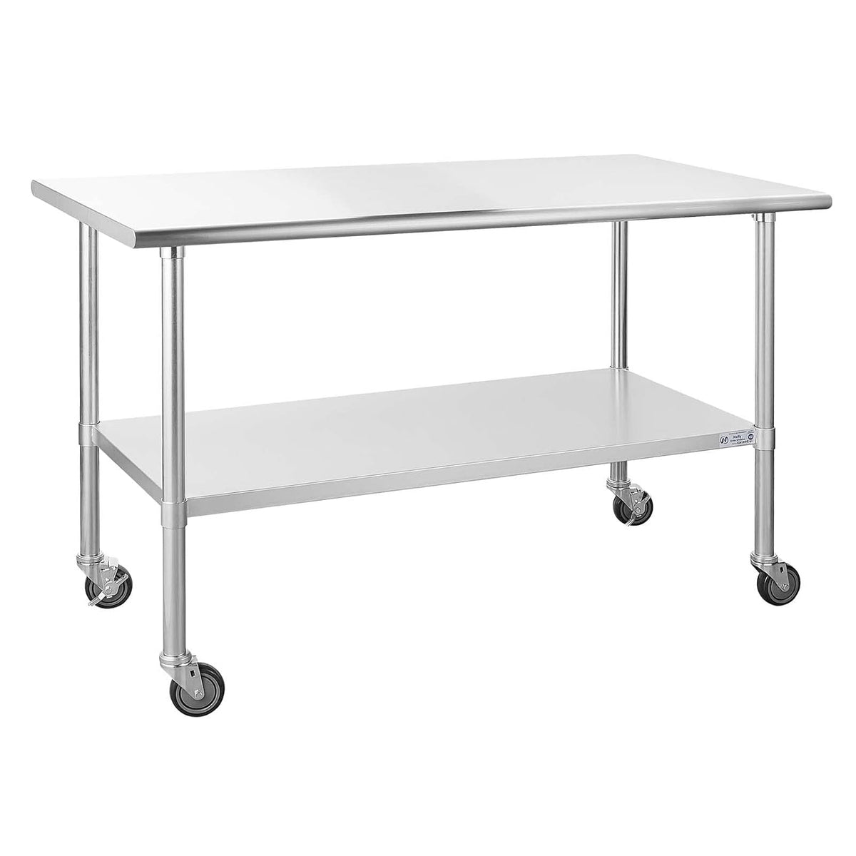 Stainless Steel Table 30 x 60 Inches with Caster Wheels H4661