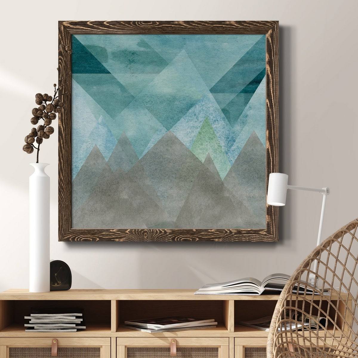 Framed Canvas O726