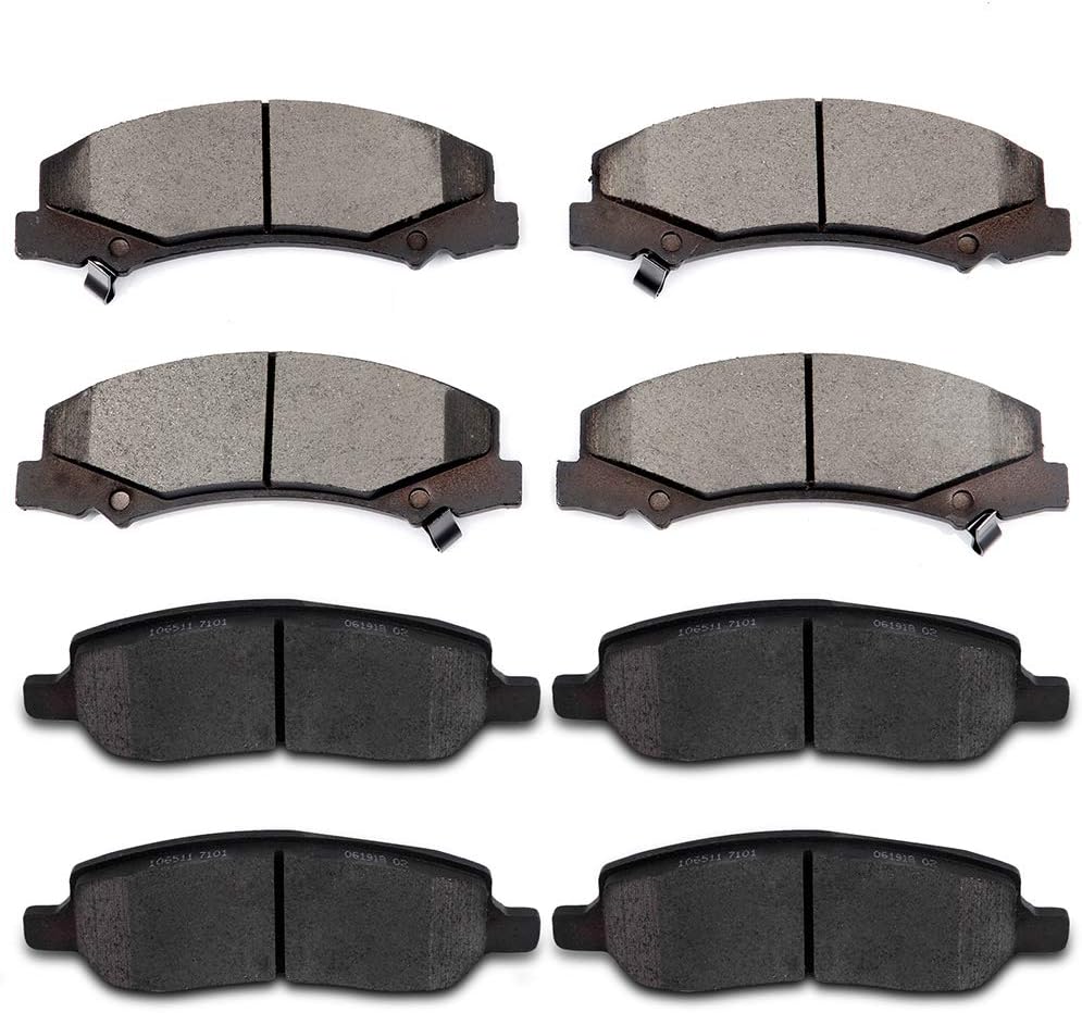 Ceramic Front Rear Disc Brake Pad Set R5542