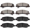 Ceramic Front Rear Disc Brake Pad Set R5542