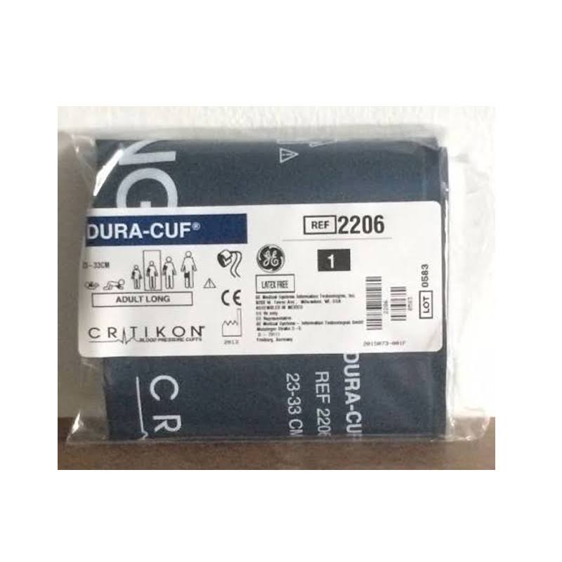 Navy Adult Long 2-Tube Sub-Miniature Cuff, 5 per Box L50653