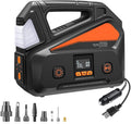 Portable Air Compressor Tire Inflator with Pressure Gauge Q213