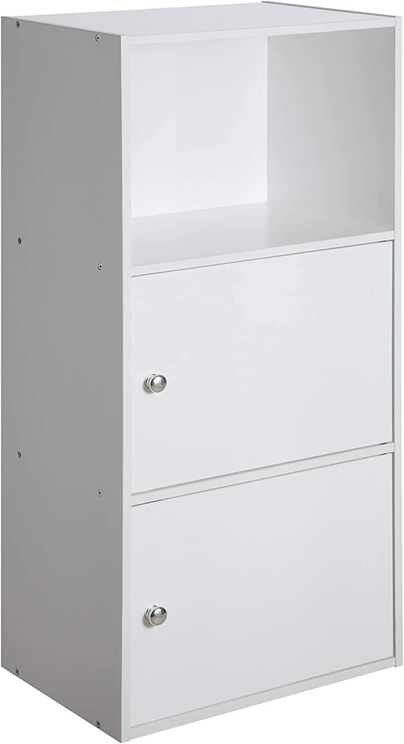Black 2 Door Cabinet C618
