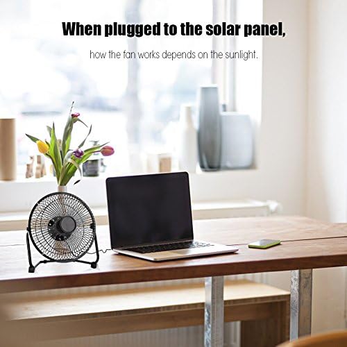 Solar Powered Portable Fan N41321