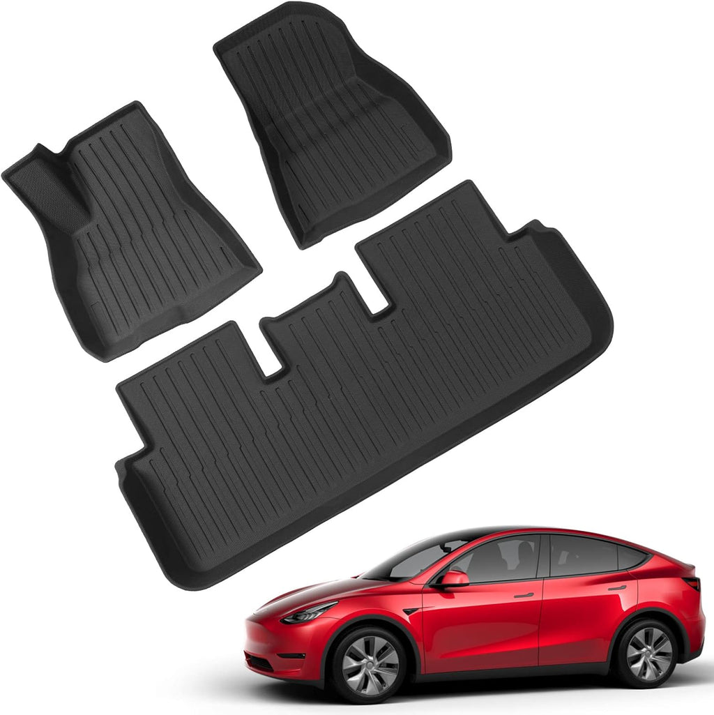 TPE Floor Mat Trunk Liner Cargo Mat Set of 6 Mats Q6599