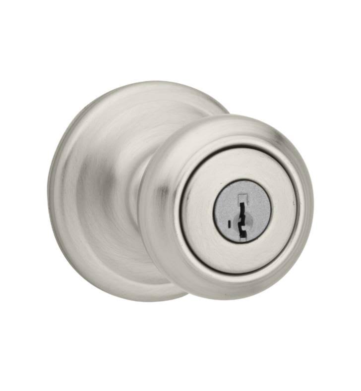 Brass Gold Keyed Entry Door Knobset A538129