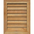 Vertical Gable Vent Unfinished Non-Functional N457593