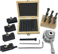 Quick Change Tool Post Holder Set with Boring Bar and Carbide Inserts B68229