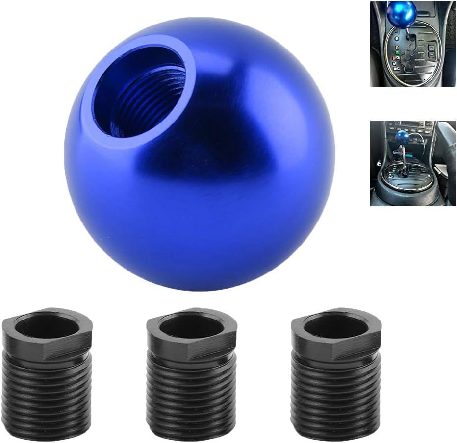 Universal Manual Gear Shift Knob Round Ball Shape Pack of 2 C654122